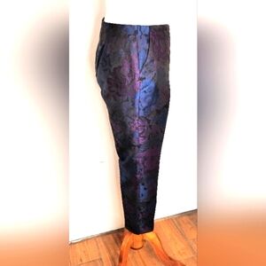 RETRO TALBOT'S BROCADE PENCIL PANTS